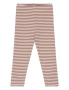 Tnstfro Uni Rib Leggings Bottoms Leggings Pink The New