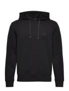 Sweatshirt Tops Sweatshirts & Hoodies Hoodies Black Emporio Armani