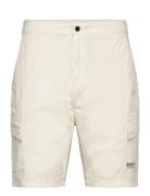 B.intl Parson Short Bottoms Shorts Cargo Shorts Cream Barbour