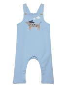 Nbmvonne Sweat Overall Box Bru Bottoms Dungarees Blue Name It