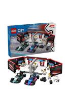 F1®-Garage: Mercedes-Amg Og Alpine-Biler 60444 Toys Lego Toys Lego cit...