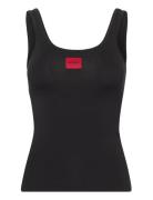 Vest Red Label Tops T-shirts & Tops Sleeveless Black HUGO