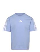 Lk 3S Tee 160 Tops T-Kortærmet Skjorte Blue Adidas Sportswear