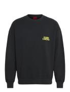 Dargentix Tops Sweatshirts & Hoodies Sweatshirts Black HUGO