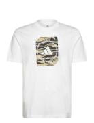 M C Camo Box T Sport Men Sports Clothes Sport Tops Sport T-Skjorte Whi...