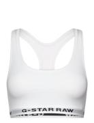 Bralette Wmn Lingerie Bras & Tops Soft Bras Bralette White G-Star RAW