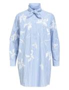 Objaiko Re L/S Short Dress 137 Kort Kjole Blue Object