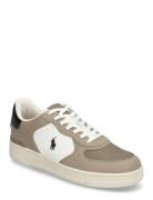 Masters Court Leather Sneaker Low-top Sneakers Beige Polo Ralph Lauren