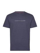 Ss Tee Tops T-Kortærmet Skjorte Blue Tommy Hilfiger