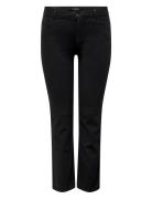 Caraugusta Hw St Dnm Jeans Noos Bottoms Jeans Straight-regular Black O...