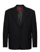 Ulan251F3X Suits & Blazers Blazers Single Breasted Blazers Black HUGO