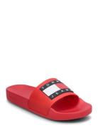 Tommy Jeans Flag Pool Slide Shoes Summer Shoes Sandals Pool Sliders Re...