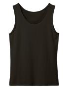 Nlfdinci Sl Short Tank Top Tops T-shirts Sleeveless Black LMTD