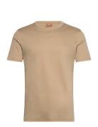Mmgperry O-Ss Tee Tops T-Kortærmet Skjorte Beige Mos Mosh Gallery