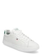 Icon Court Pinperf Lth Low-top Sneakers White Tommy Hilfiger