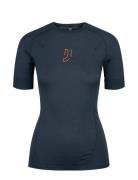 Lithe Tech-Wool Tee Sport Base Layer Tops Navy Johaug