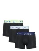 Trunk 3Pk Sport Boxers Black NIKE Underwear