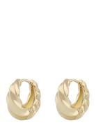 Lydia Big Twist Ring Ear Plain G Accessories Jewellery Earrings Hoops ...