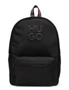 Rucksack Accessories Bags Backpacks Black Hugo Kids