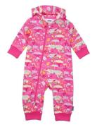 Fira Overall Langærmet Body Pink MUMIN