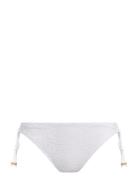 Nomad Nights Swimwear Bikinis Bikini Bottoms Side-tie Bikinis White Fr...