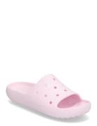 Classic Slide V2 Shoes Summer Shoes Sandals Pool Sliders Pink Crocs