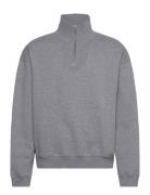 Wblee Base Half Zip Designers Sweatshirts & Hoodies Sweatshirts Grey W...