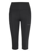 Flattering High Waist Capri Tights Sport Women Sport Clothing Sport Ti...