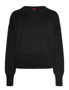 Sisminye Tops Knitwear Jumpers Black HUGO