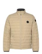 Light Weight Quilted Jacket Foret Jakke Beige Lindbergh