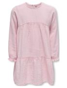 Kmgthyra Life Ls A-Sh Dress Aop Wvn Noos Dresses & Skirts Dresses Casu...