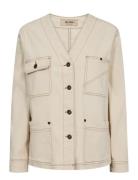 Mmefe Clay Jacket Jakke Denimjakke Cream MOS MOSH