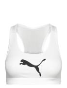 4Keeps Bra Sport Women Sport Clothing Sport Bras - All White PUMA