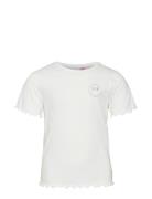 Vmlilo Ss Top Box Jrs Girl Tops T-Kortærmet Skjorte White Vero Moda Gi...