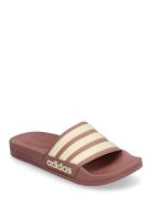 Adilette Shower Sport Summer Shoes Sandals Pool Sliders Burgundy Adida...