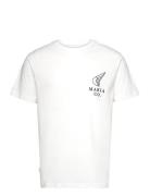 Airborne T-Shirt Tops T-Kortærmet Skjorte White Makia