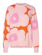 Sesonki Unikko Tops Knitwear Jumpers Pink Marimekko