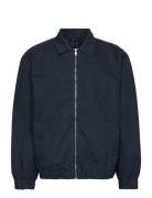 Zip Through Overshirt Tynd Jakke Navy Lindbergh