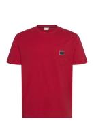 Pocket Ss T-Shirt Tops T-Kortærmet Skjorte Red GANT