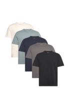 Anf Mens Knits Tops T-Kortærmet Skjorte Black Abercrombie & Fitch