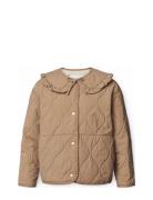 Hailey Outerwear Jackets & Coats Quilted Jackets Beige Molo