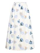 Buklee Suitsuke Skirts Knee-length & Midi Skirts White Marimekko