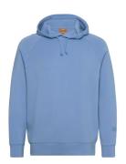 Mmgabel Hood Sweat Tops Sweatshirts & Hoodies Hoodies Blue Mos Mosh Ga...