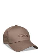 Jude Accessories Headwear Caps Brown HUGO