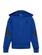 J Fi 3S Fz Hd Sport Sweatshirts & Hoodies Hoodies Blue Adidas Sportswe...
