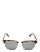 Slhskyler Sunglasses Solbriller Brown Selected Homme