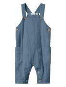 Nbmdeove Overall Box Bottoms Dungarees Blue Name It