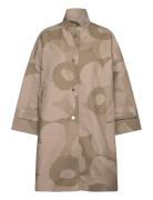 Anteesi Unikko Outerwear Jackets Light-summer Jacket Beige Marimekko