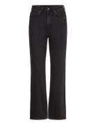 Rowe Super High Waisted Regular Straight Leg Jeans Bottoms Jeans Strai...