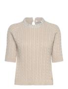 Cwpearline - Pullover Tops Knitwear Jumpers Beige Claire Woman